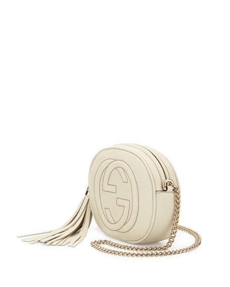 gucci round tassle crossbody